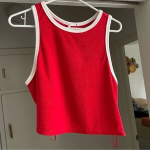 BNWT NIA Sporty Terry Tank
